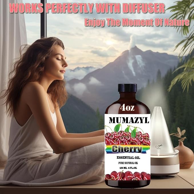 Cherry Essential Oil, Cherry Oil 4 Fl Oz 120ML - Image 3