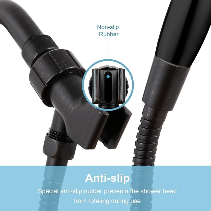 OFFO Shower Head Holder with Solid Metal Ball - Image 5
