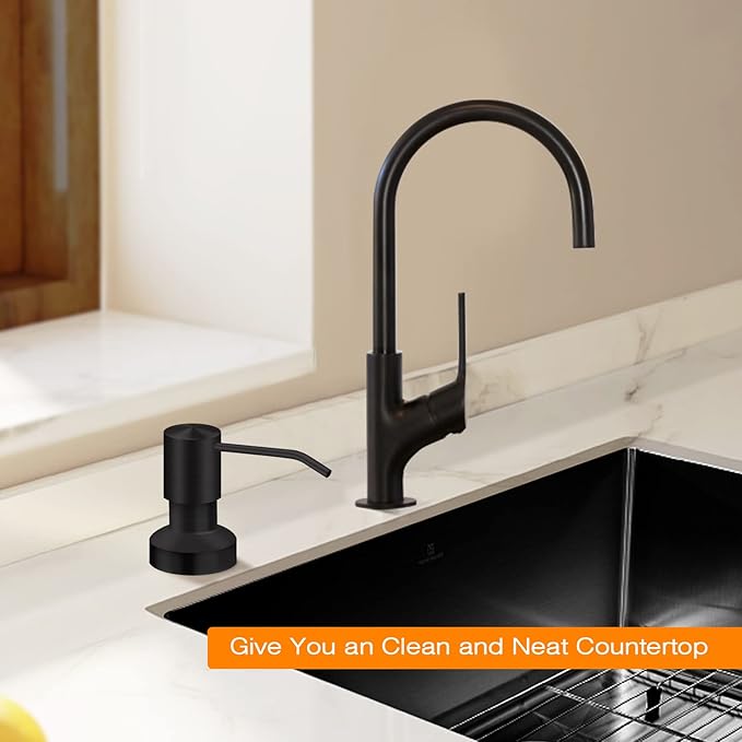 Sink Soap Dispenser for Kitchen Sink, Countertop Built in Sink Soap Dispenser - Image 6