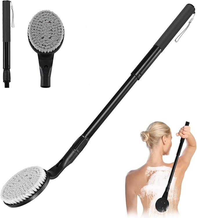 Back Scrubber for Shower, Back Scrubber for Shower for Men, Women and Elderly by Gobiteli