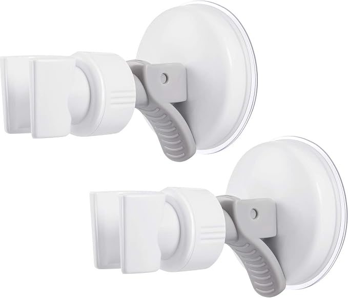 Zhehao Adjustable Shower Head Holder, Removable Suction Cup Shower Head Holder by Zhehao
