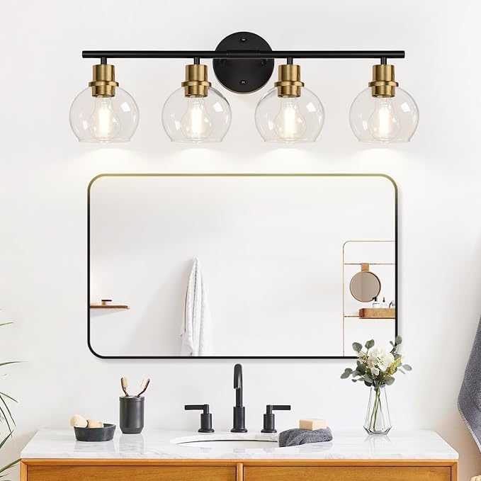 2025 Upgrade 4-Light Bathroom Light Fixtures, Vanity Lights - Image 7