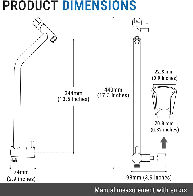 G-Promise All Metal Shower Diverter - Image 8
