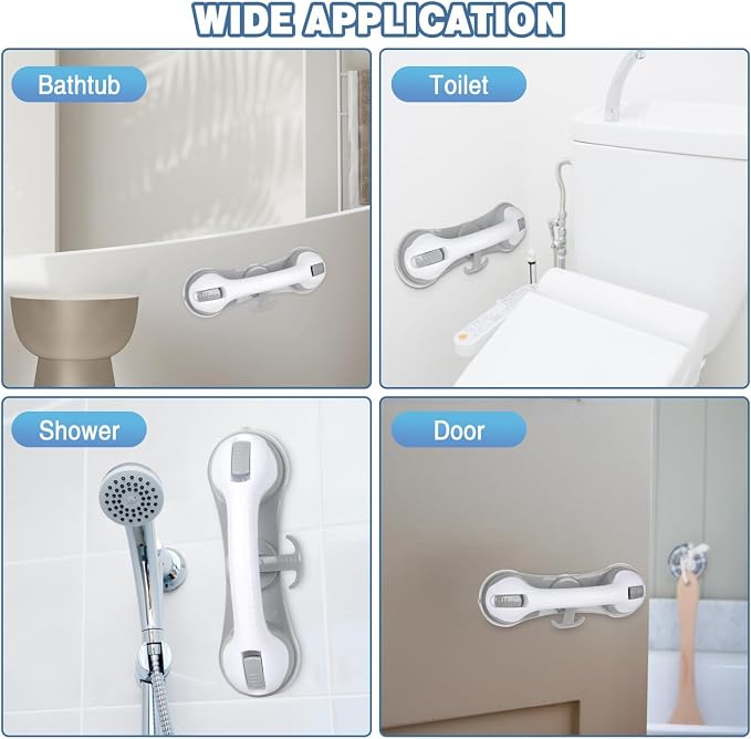 2 Pack Grab Bars for Bathtubs and Showers - Image 4