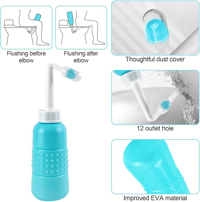 3-Piece Toilet Aid Set for Gentle Bottom Wiping, Butt Cleaner Wiper Tool for - Image 3