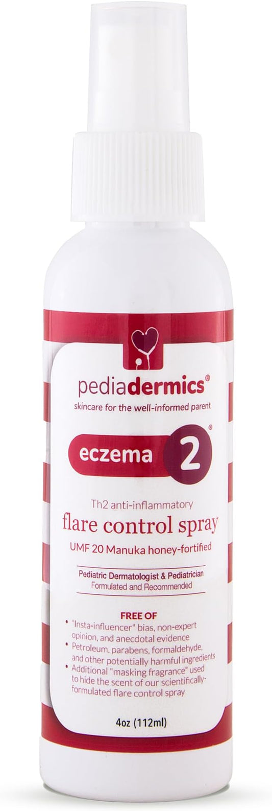 Eczema 2 Th2 Manuka Flare Control Spray, Eczema Treatment by Pediadermics2025