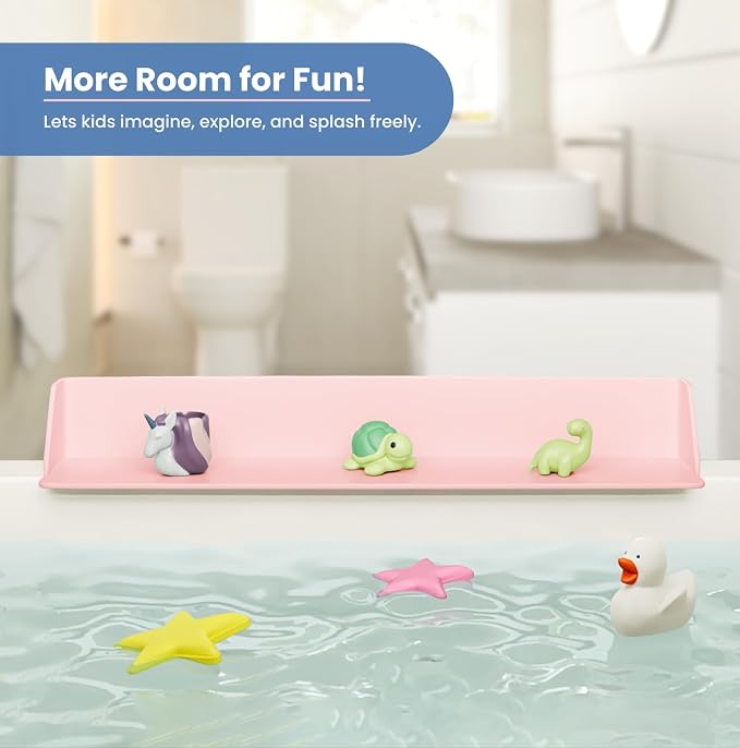 Original PlayPad, Bathtub Splash Guard Play Shelf - Image 2