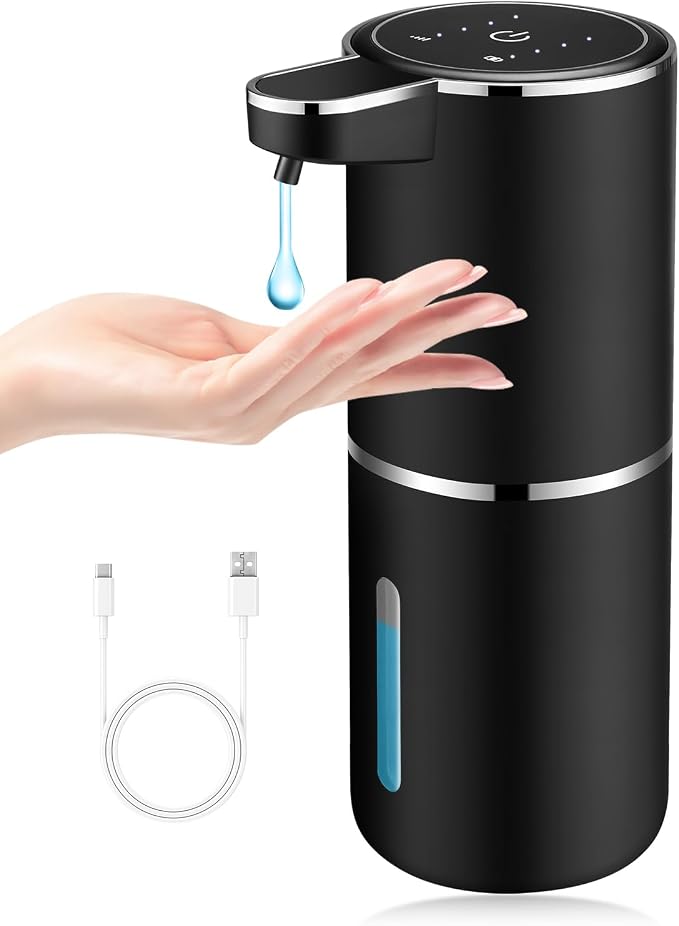 Automatic Soap Dispenser, Automatic Liquid Soap Dispenser Touchless, by VZZNN