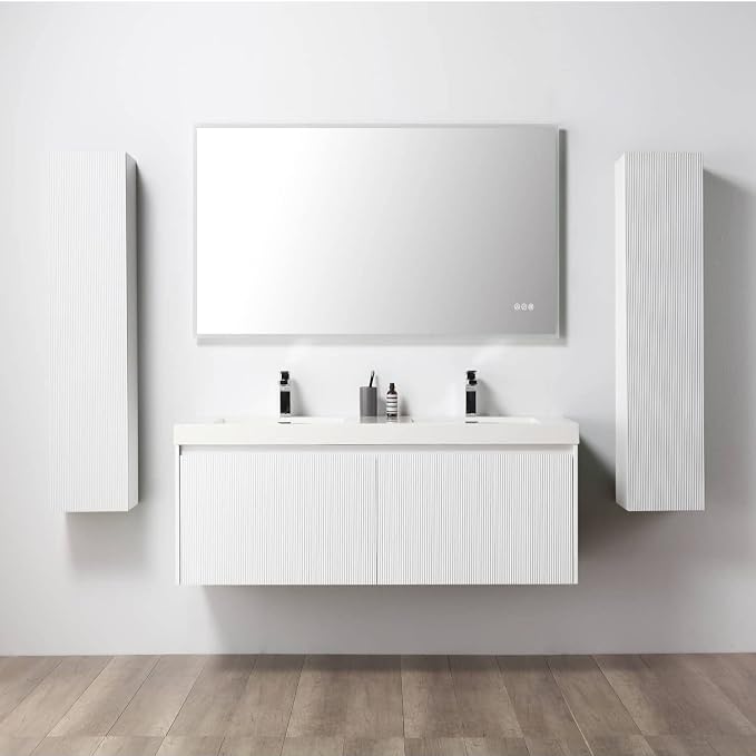 Blossom 60 Inch Double Sink Bathroom Vanity - Image 2