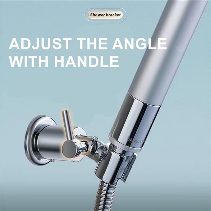 All Metal 180 Adjustable Shower Wand Holder - Image 5