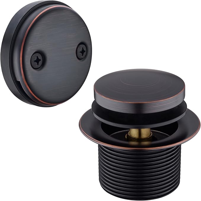 BESTILL Tip-Toe Bathtub Drain Bath Tub Trim Set Conversion Kit, Two Hole Style by BESTILL