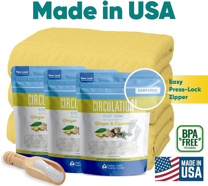 Circulation Foot Soak Foot Soaking Epsom Salts - Image 7