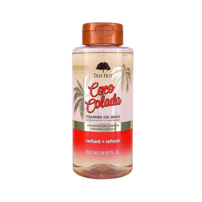 Tree Hut Coco Colada Radiant & Refresh Foaming Gel Wash, 18 oz. by TreeHut