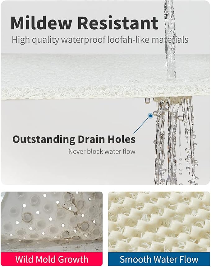 Non Slip Shower Mat, Comfortable Bath mat - Image 4