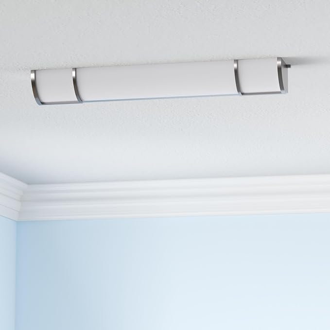 ASD LED 24" Vanity Flush Mount Light Fixture, Linear Bathroom Lighting Bar | - Image 2