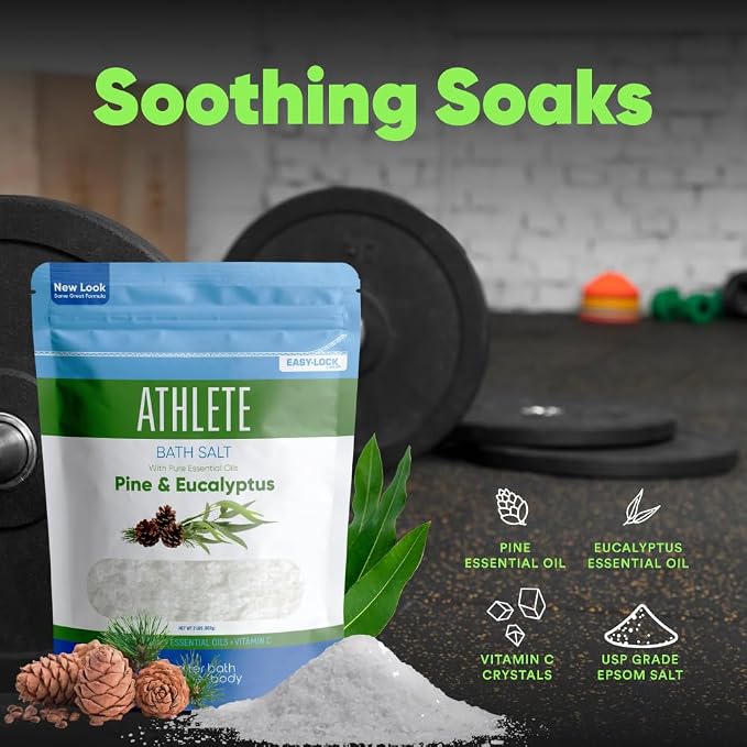 Athlete Bath Salt 32 Ounces Epsom Salt - Image 7