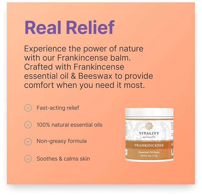Vitality Extracts Frankincense Balm - 6oz - Image 2