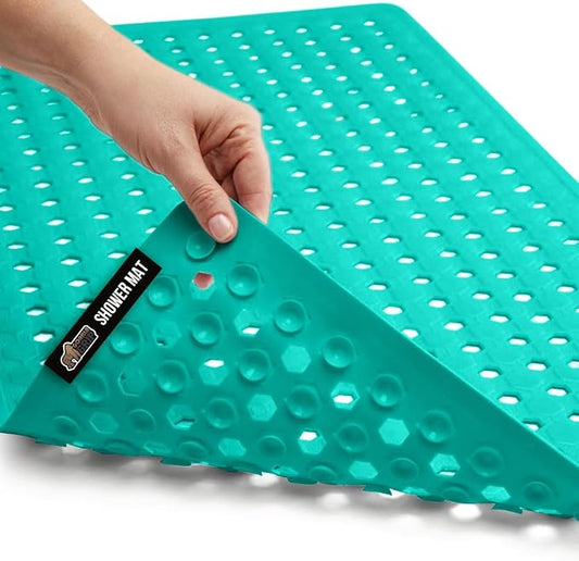 GORILLA GRIP Patented Bath Tub Shower Mat, Machine Washable Bathtub Floor Liner by GorillaGrip