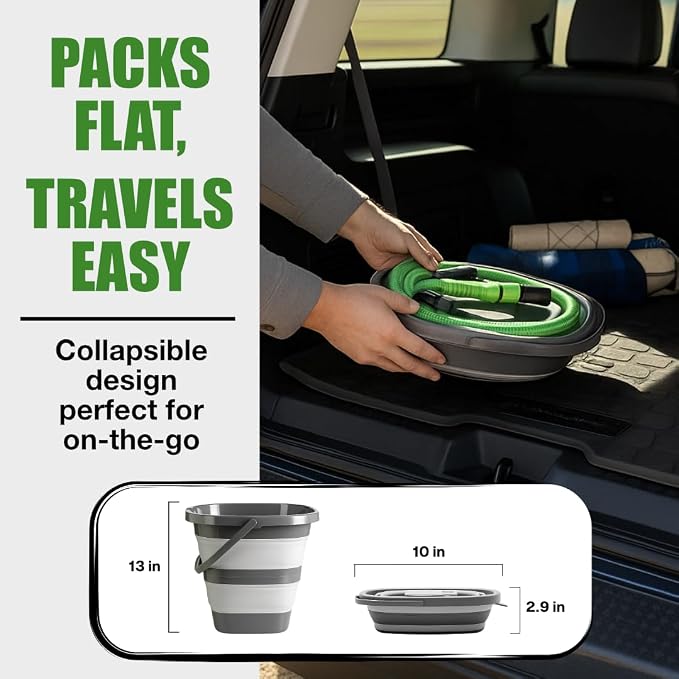 Rinse Kit & Portable Shower | Battery Powered - Image 5