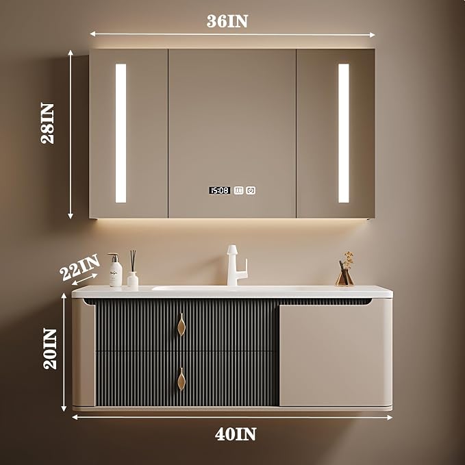 Bathroom Vanity with Sink - Image 2