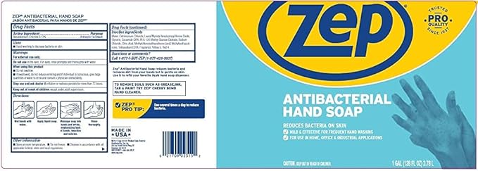 Zep Industrial Antibacterial Hand Soap - Image 5
