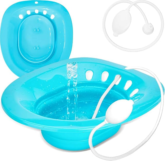 Pochik Sitz Bath for Toilet Seat Hemorrhoids and Postpartum Care, Yoni Steam by Pochik
