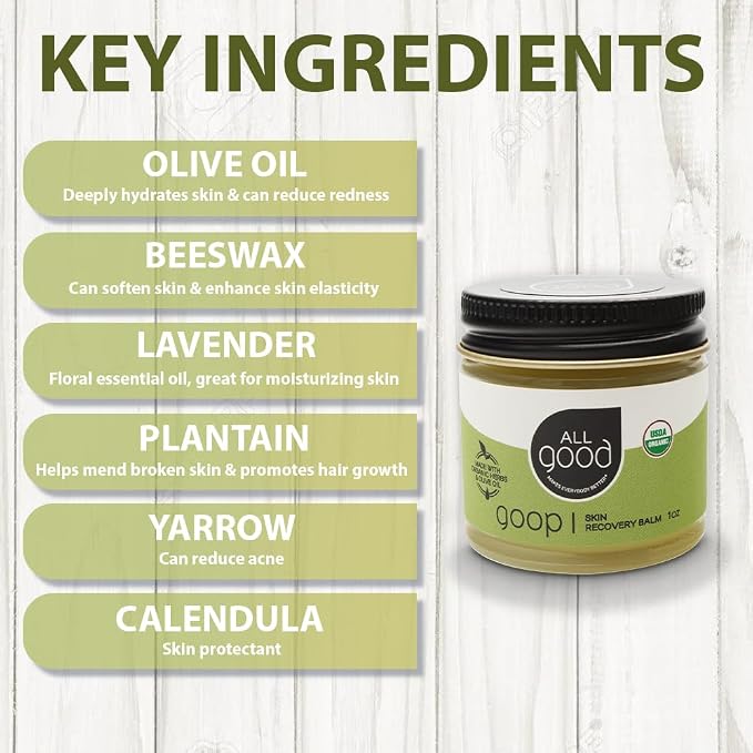 All Good Goop Organic Skin Care Recovery Balm - Image 4