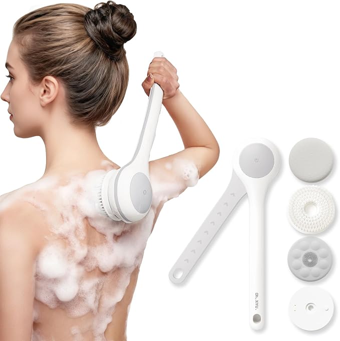 Electric Body Brush Back Scrubber by OhXIYU