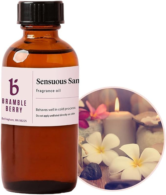 Bramble Berry Sensuous Sandalwood Fragrance Oil 2 oz | Exotic Warm Scent by BrambleBerry