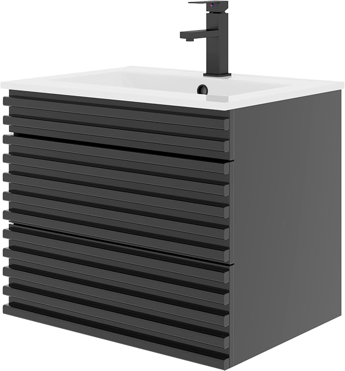 LUCKWIND 24" Floating Bathroom Vanity - Image 7