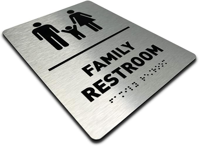 Family Bathroom Sign by GDS - Image 2