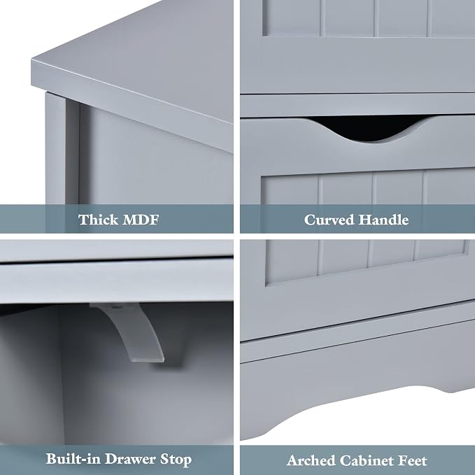 Tangkula Bathroom Floor Cabinet - Image 8