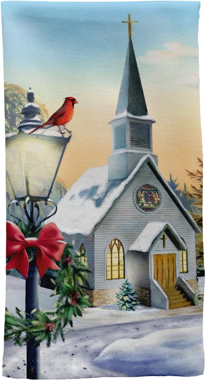 Briarwood Lane Come All Ye Faithful Hand Towel by BriarwoodLane