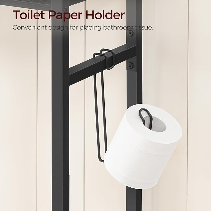 Over The Toilet Storage Rack, 3 Tier Bathroom Organizer Over Toilet, - Image 7