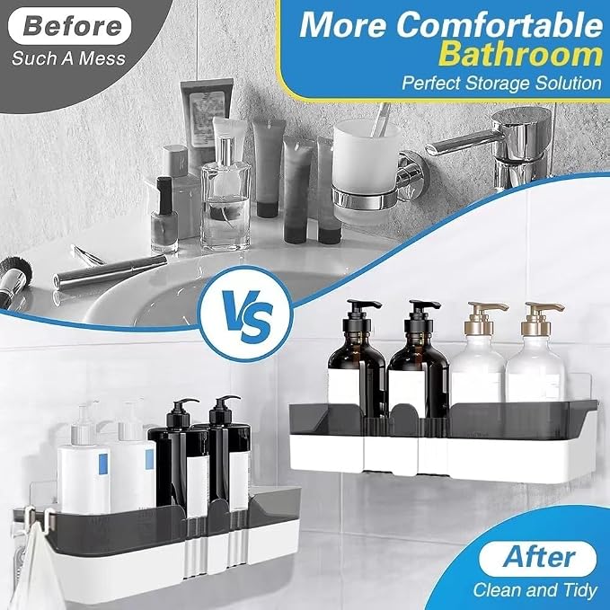 2-Pack Shower Caddy, Separable Shower Organizer - Image 4