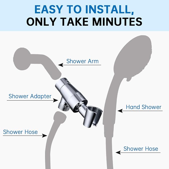G-Promise Metal Shower Head Holder - Image 7