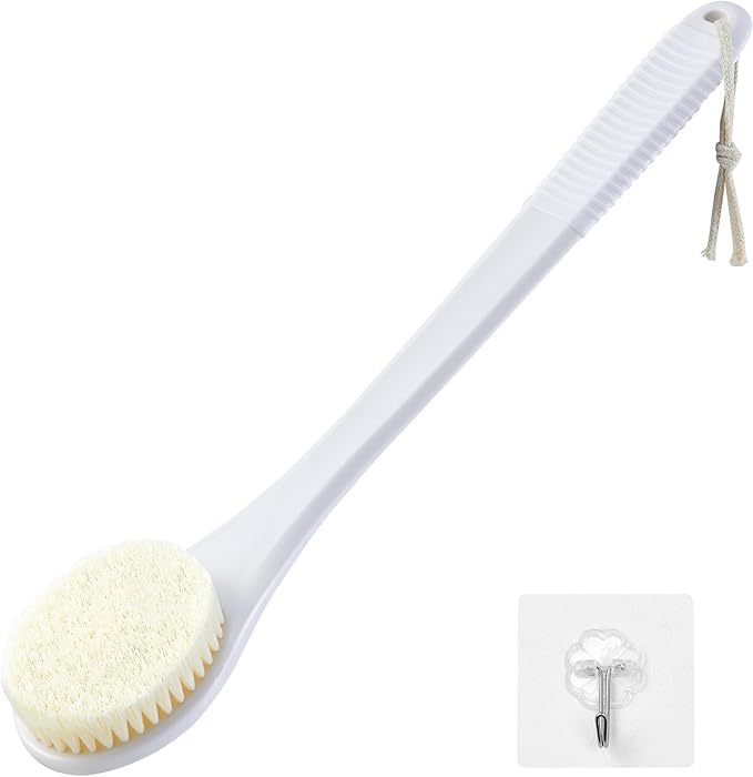 Back Scrubber for Shower, Shower Body Brush for Cleaning by VANZAVANZU