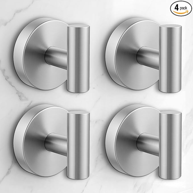 Heavy Duty Suction Cup Hooks for Glass Window, Removable Shower Hooks for by QQK