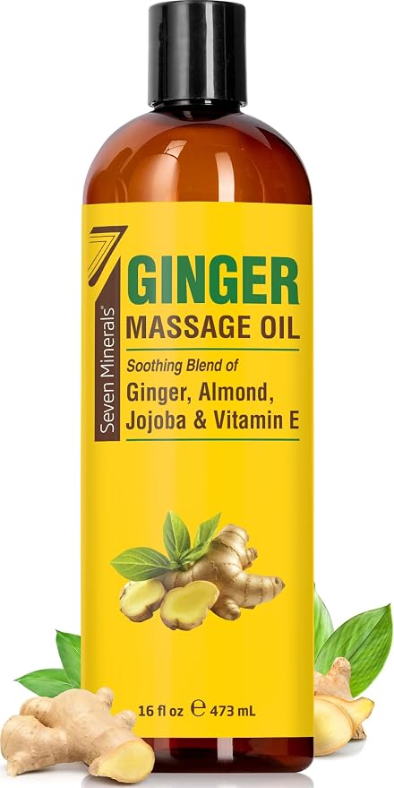 Seven Minerals Ginger Massage Oil by SevenMinerals