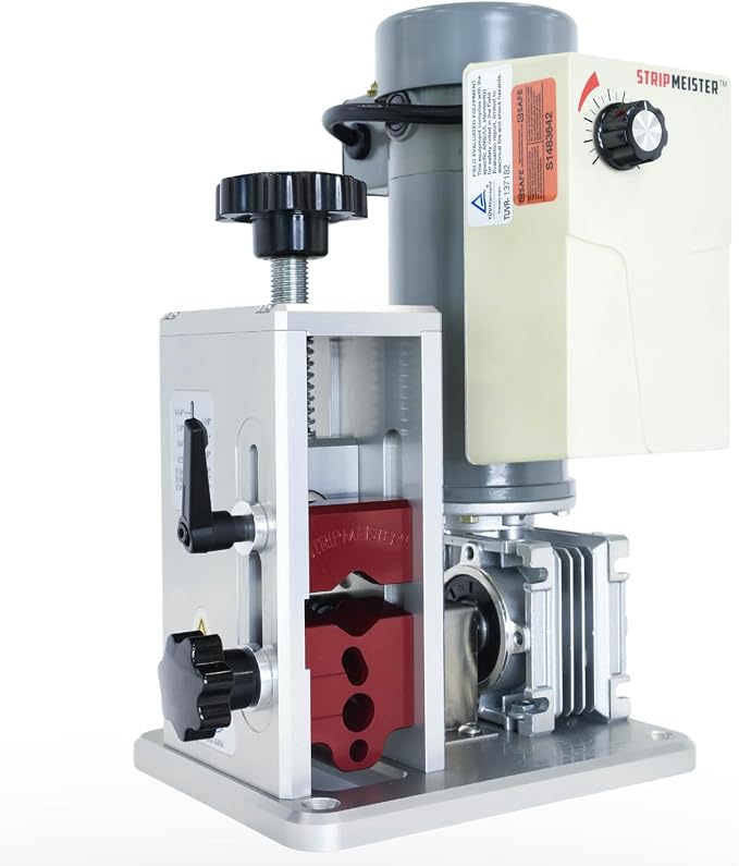 StripMeister E500 Pro Electric Automatic Wire Stripping Machine, Copper Wire by STRIPMEISTER