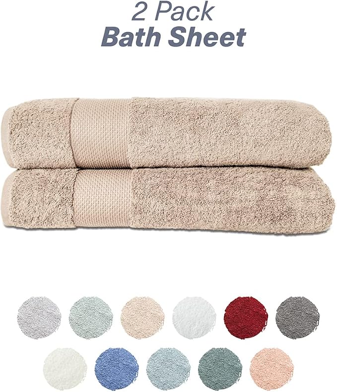 Hencely Bath Sheet Set of 2 - Image 4