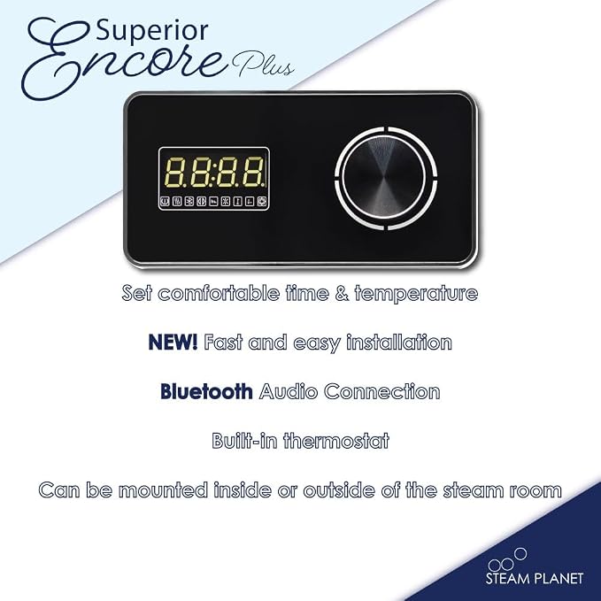 Superior Encore Plus 12kW Steam Shower Generator Kit - Image 5