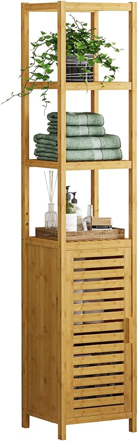 VIAGDO Storage Tall Slim Cabinet by VIAGDO