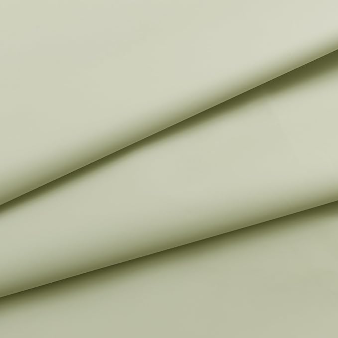 Sage Green Plastic Shower Curtain Liner - Image 4