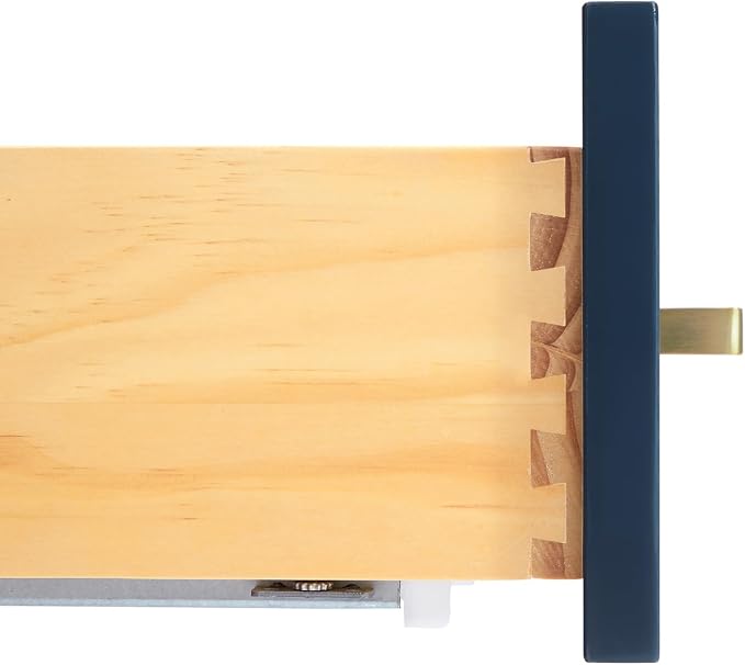 ARIEL Cambridge 60 Inch Midnight Blue Bathroom Vanity Double Sink, Solid Wood - Image 9