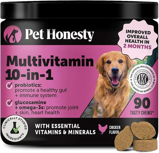 Multivitamin Dog Supplement, Glucosamine Chondroitin by PetHonesty