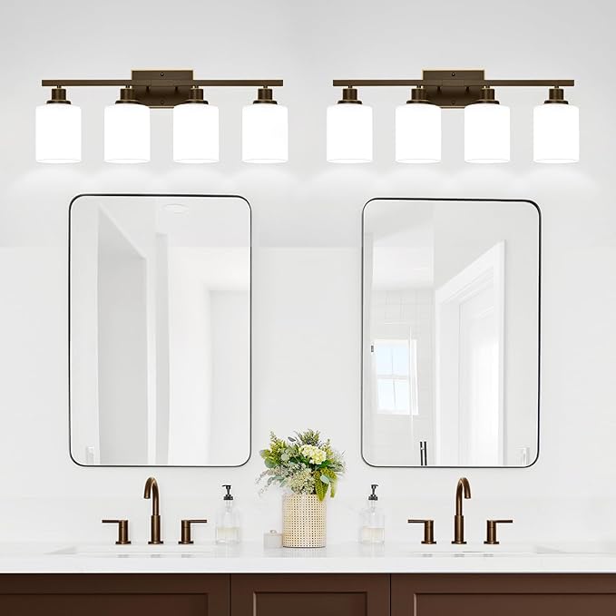 4-Light Bathroom Light Fixtures, Vanity Light - Image 7