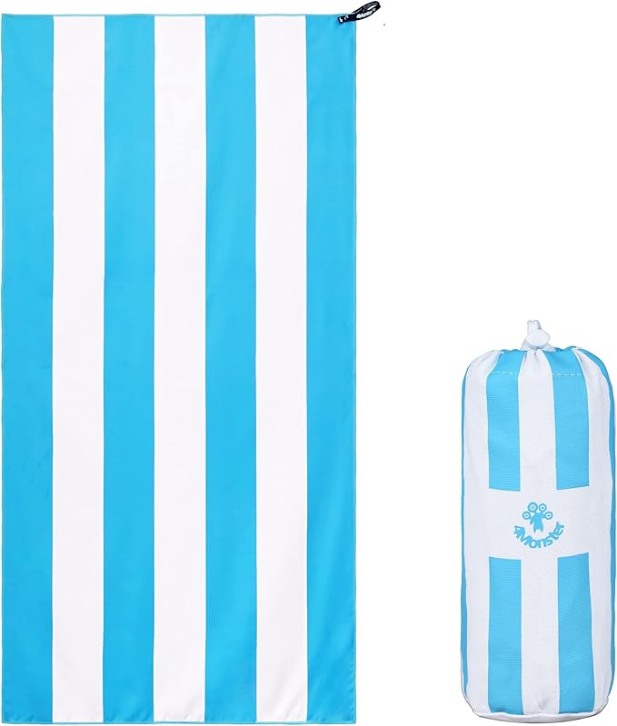 4Monster Microfiber Beach Towel Quick Dry, Super Absorbent Lightweight Travel by 4Monster