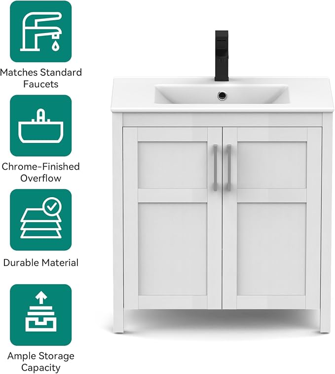 YOURLITE 30" Bathroom Vanity - Image 7