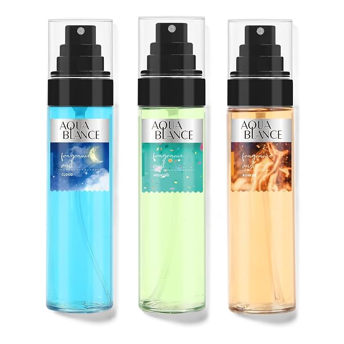 Body Spray, Fragrance Mist Gift Set by AQUABLANCE
